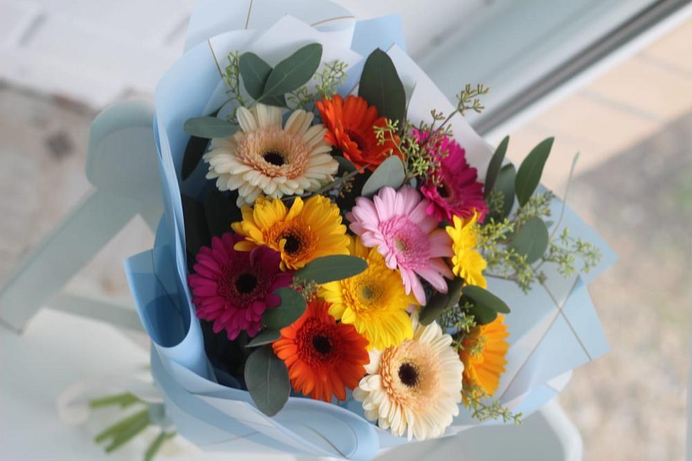 Букет цветов из: Герберы в Шиханах