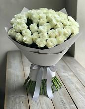 Букет 35 Белых роз #REPLACE_PRED# Шиханах