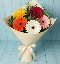 Букет цветов из:  Герберы в Шиханах