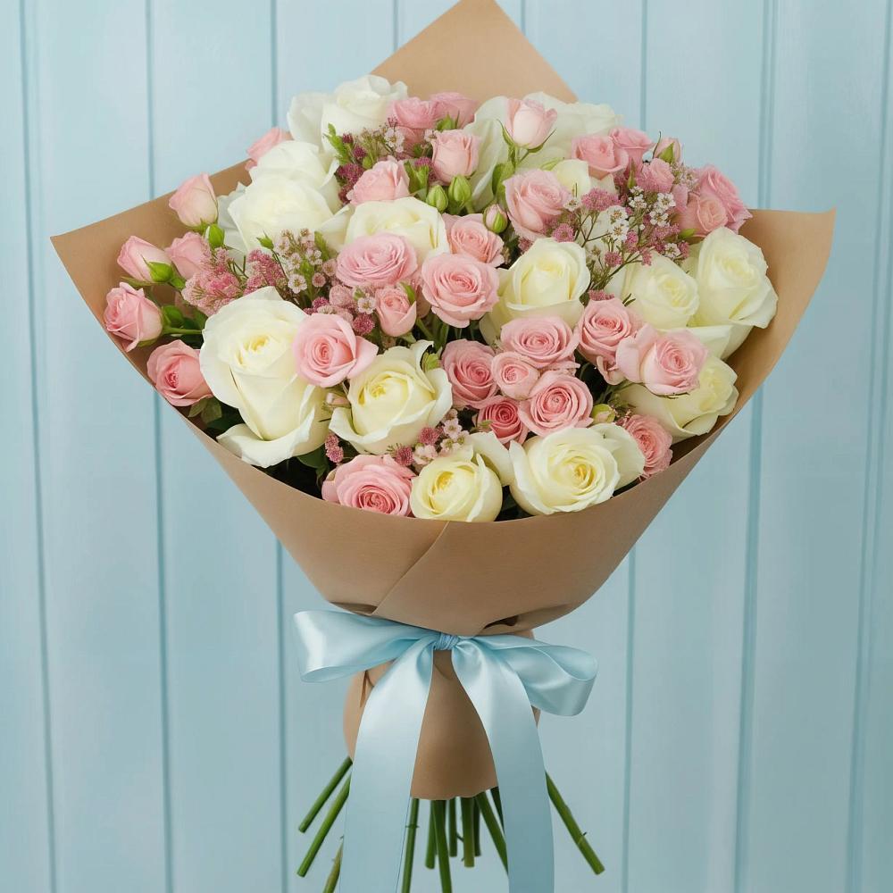 Букет цветов из: Розы в Шиханах