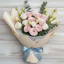 Букет цветов из:  Лизиантусы в Шиханах