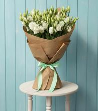 Букет цветов из:  Лизиантусы #REPLACE_PRED# Шиханах