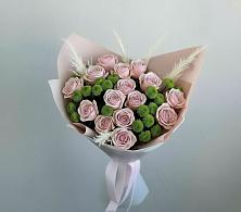 Букет цветов из:  Розы и Хризантемы в Шиханах