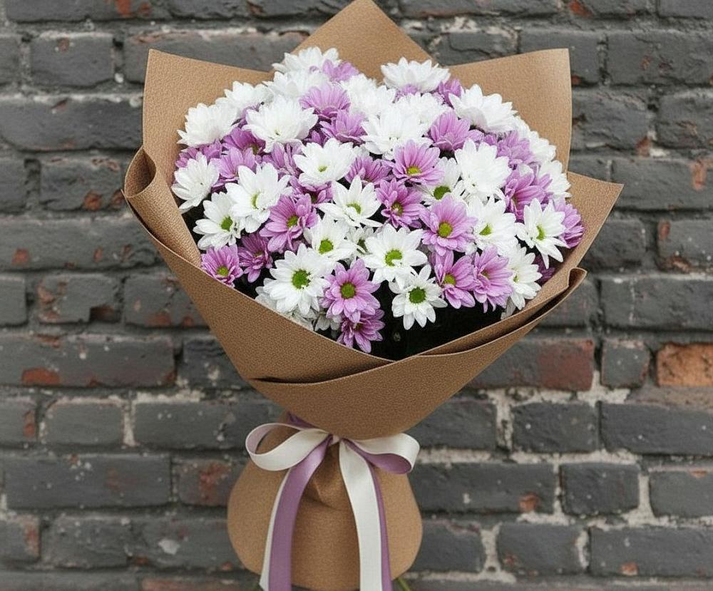 Букет цветов из: Хризантемы в Шиханах