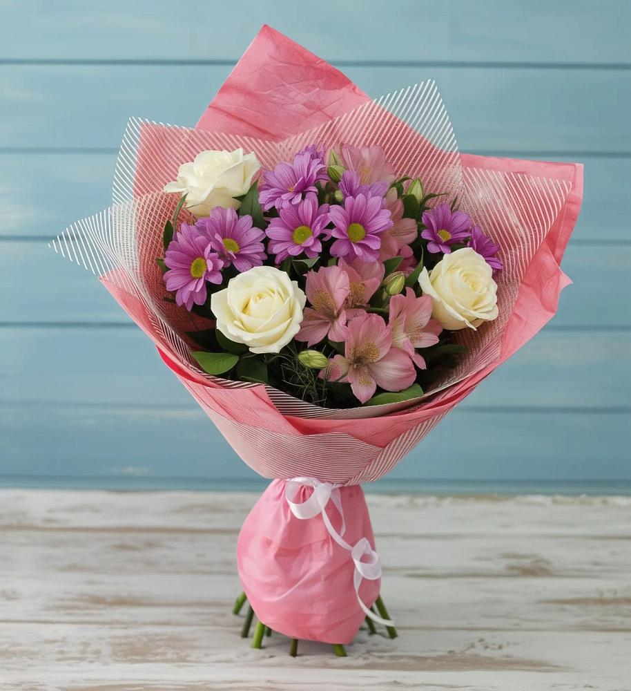 Букет цветов из: Герберы в Шиханах