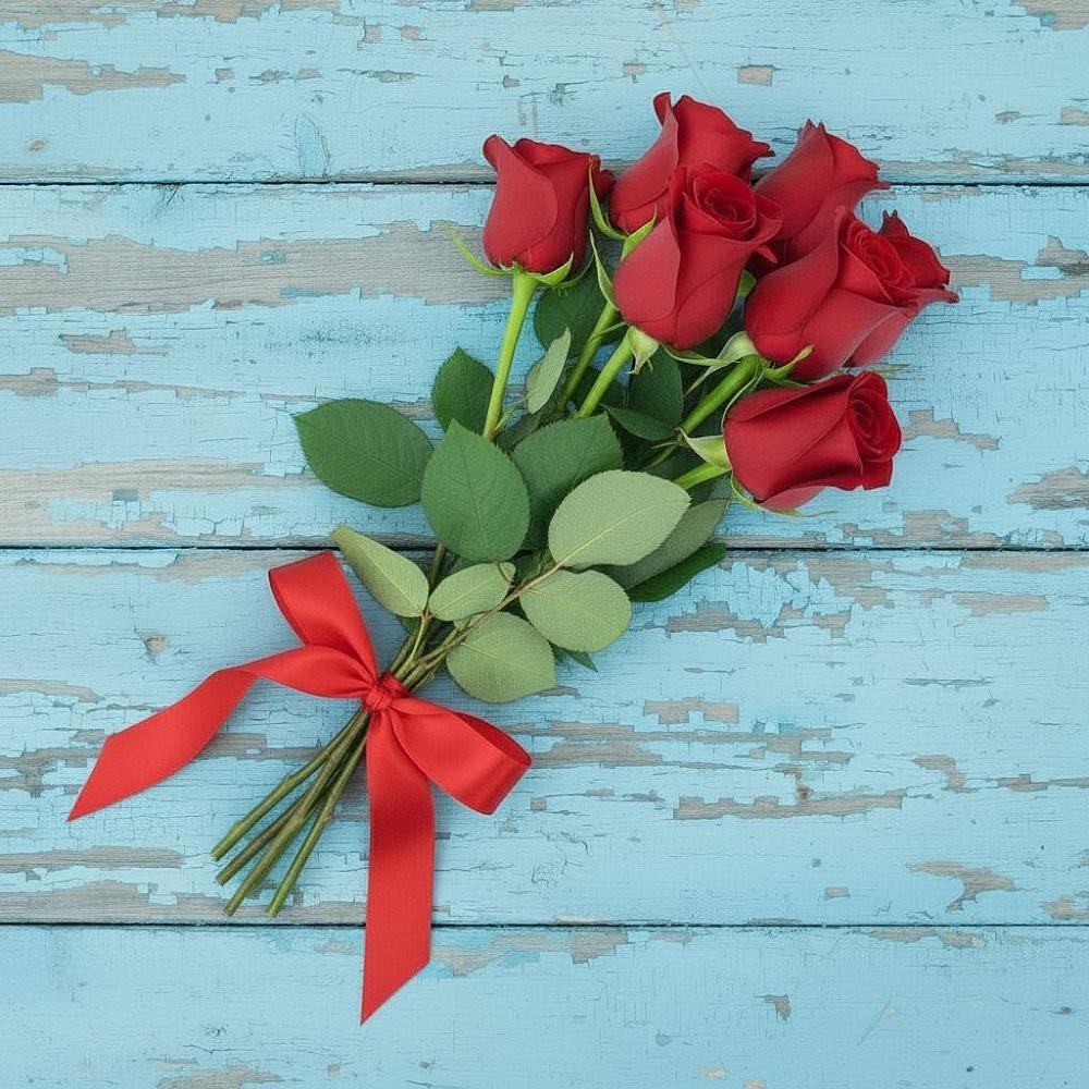 Букет Красные розы в Шиханах
