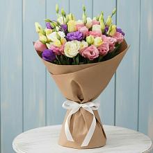 Букет цветов из:  Лизиантусы #REPLACE_PRED# Шиханах